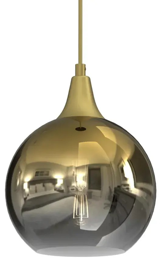 Okrągła lampa wisząca w stylu glamour 13X N65 S1-P70