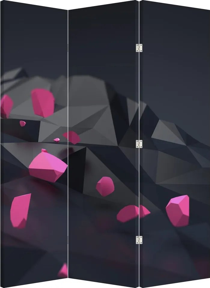 Parawan - Abstrakcja 3D (126x170 cm)