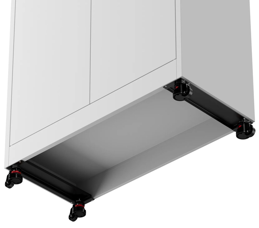 Kółka do szaf 90 x 397 x 85 mm