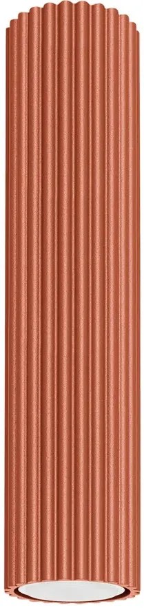 Czerwona lampa tuba w loftowym stylu 30cm - D293-Melson