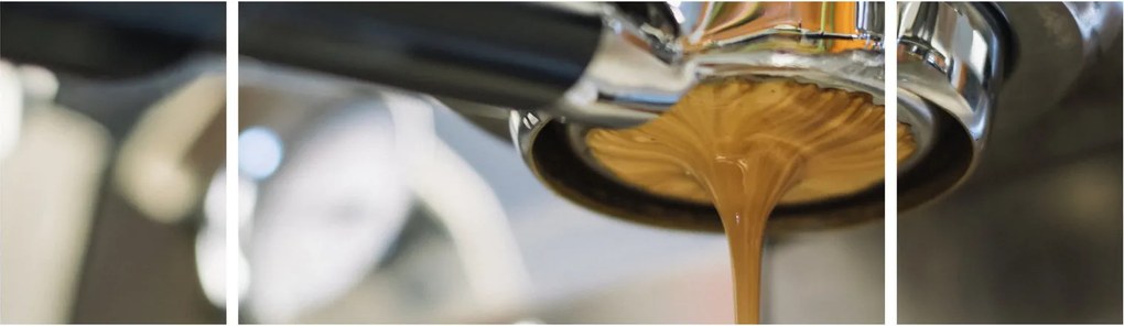 Obraz - espresso (170x50 cm)