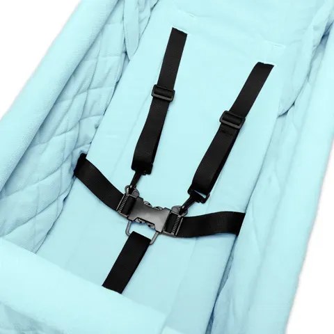 Trzy poziomowa huśtawka dziecięca niebieska M9-S46