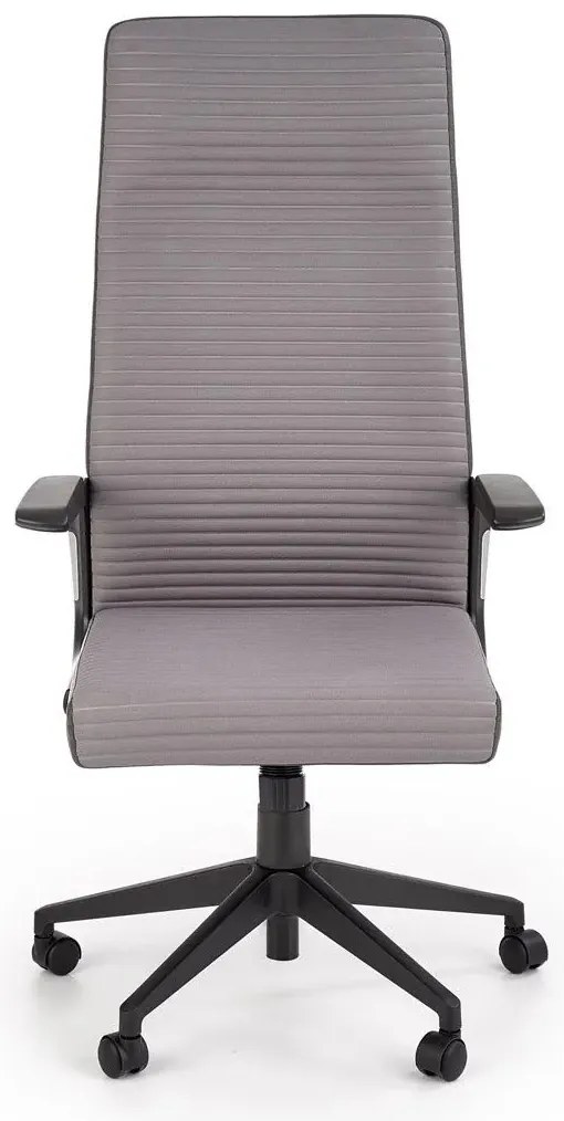 Popielaty fotel obrotowy do biura - Silver