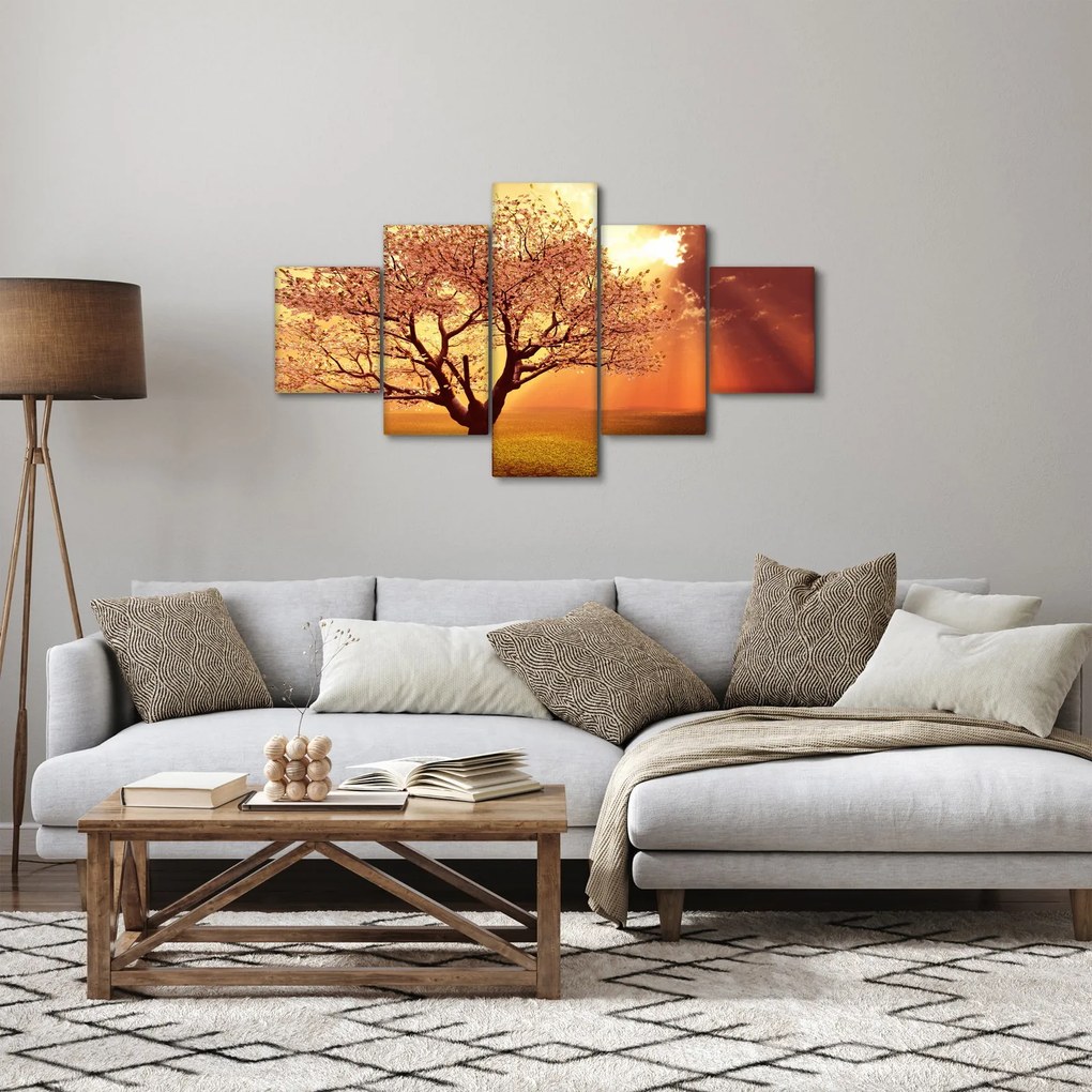 Obraz promieni Boga (125x70 cm)