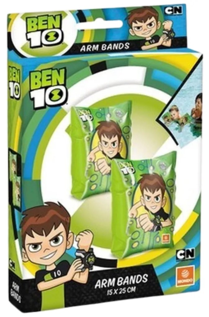 Dmuchane rękawki do pływania BEN 10, 25 cm
