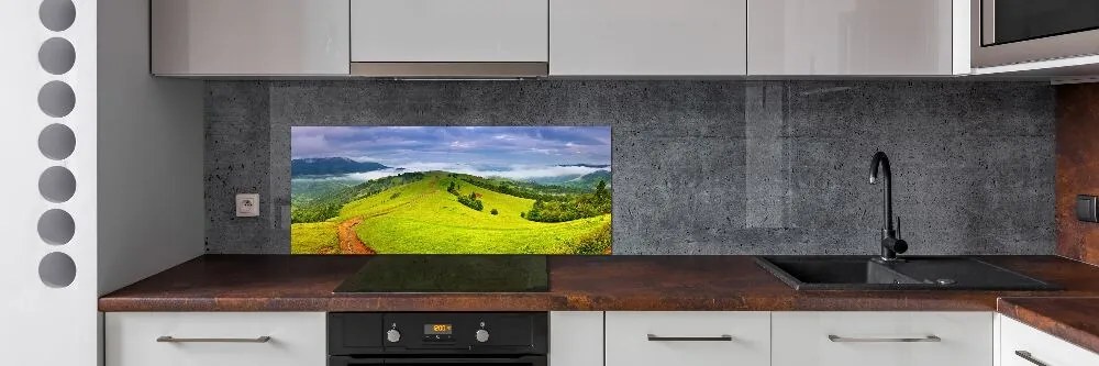 Panel do kuchni Zielone wzgórza