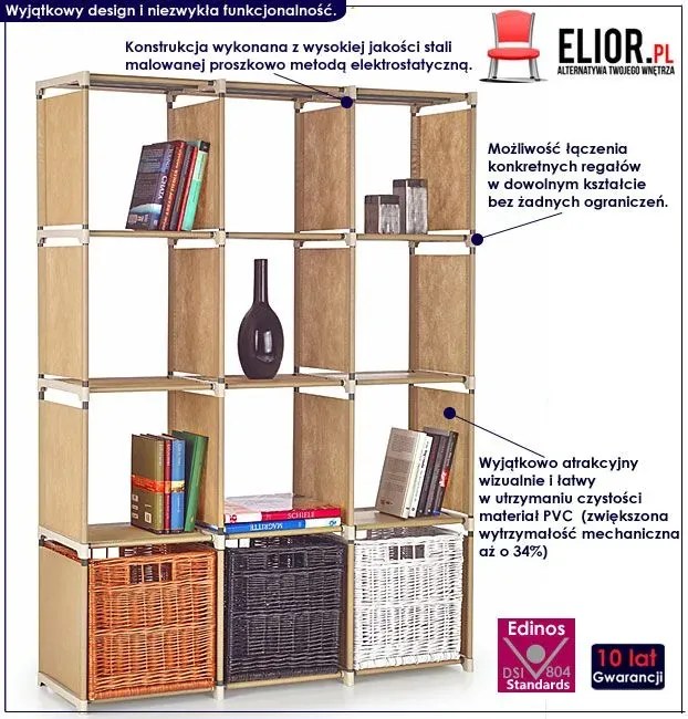 Dziecięcy regał z półkami na zabawki Z4-H07