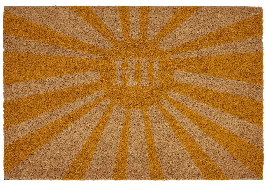 Wycieraczka z naturalnego włókna kokosowego Premier Housewares Hi, 40x60 cm