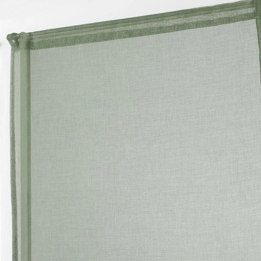 Firanki z woalu w kolorze khaki zestaw 2 szt. 60x120 cm Sandra – douceur d'intérieur