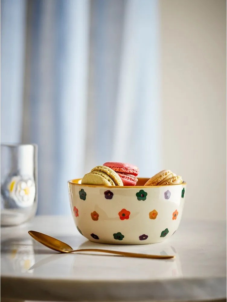 Beżowa kamionkowa miska dla dzieci ø 12 cm Addy – Bloomingville Mini