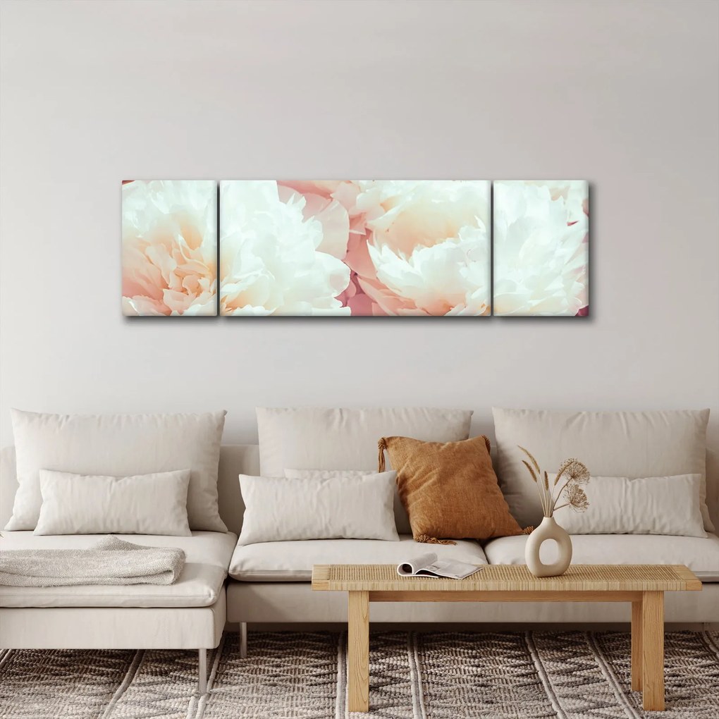 Obraz kwiatów (170x50 cm)