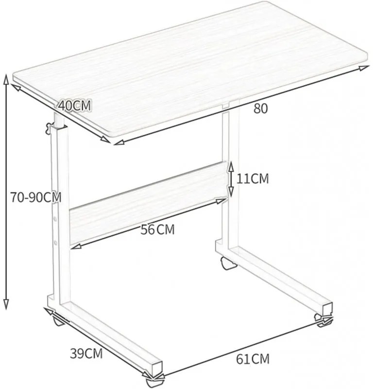 Mobilny stolik pod tablet TABLET STL03WZ4