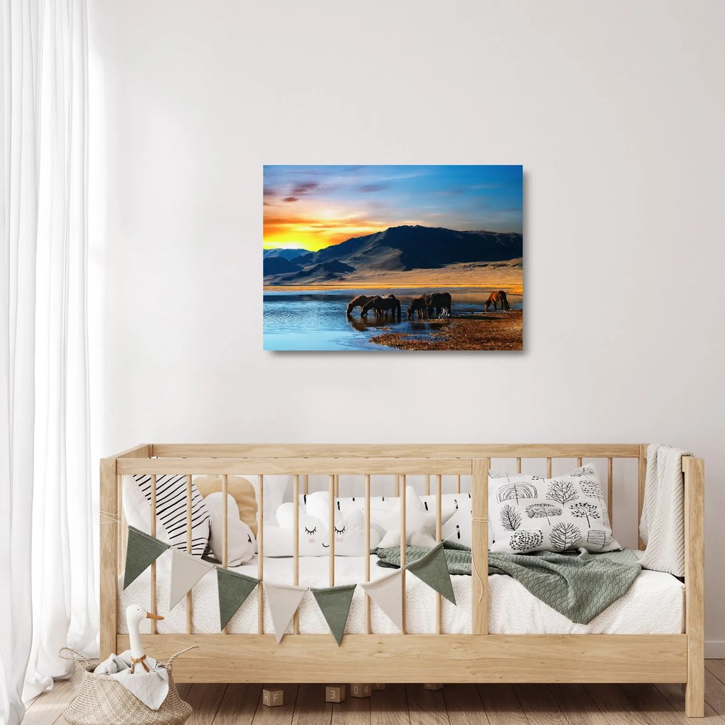 Obraz na szkle - Zasilanie (70x50 cm)
