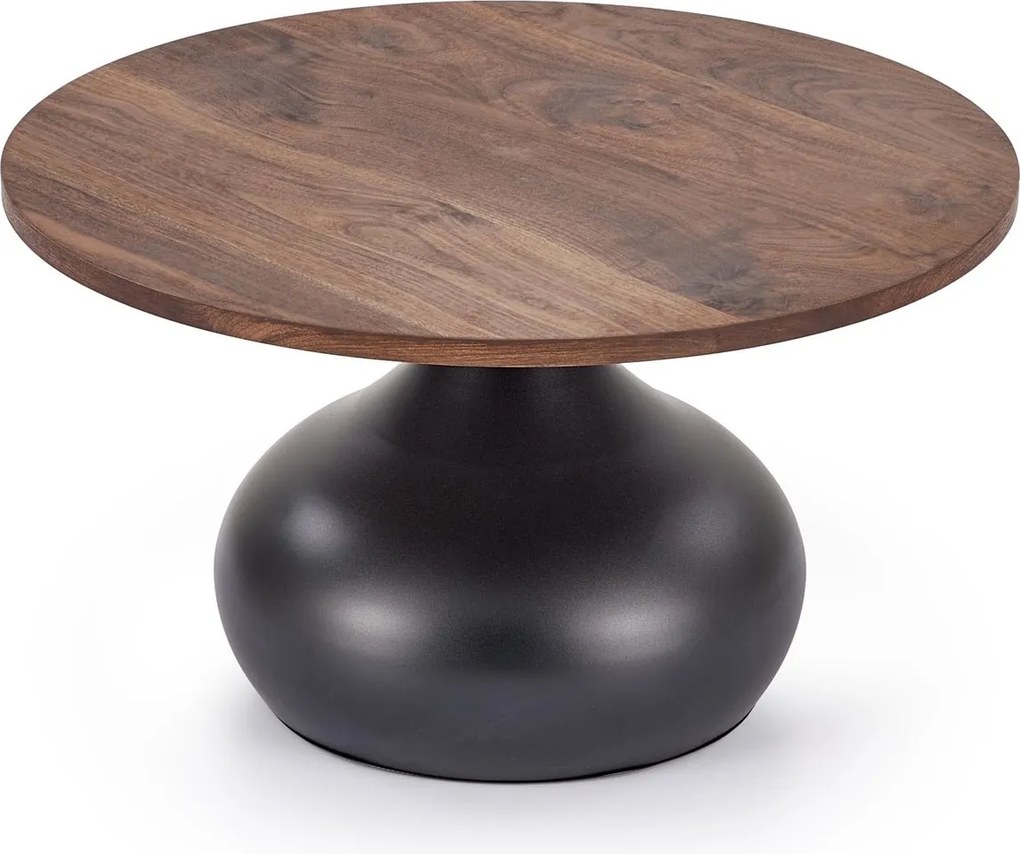 Okrągła ława 70 cm Timor Halmar, orzech