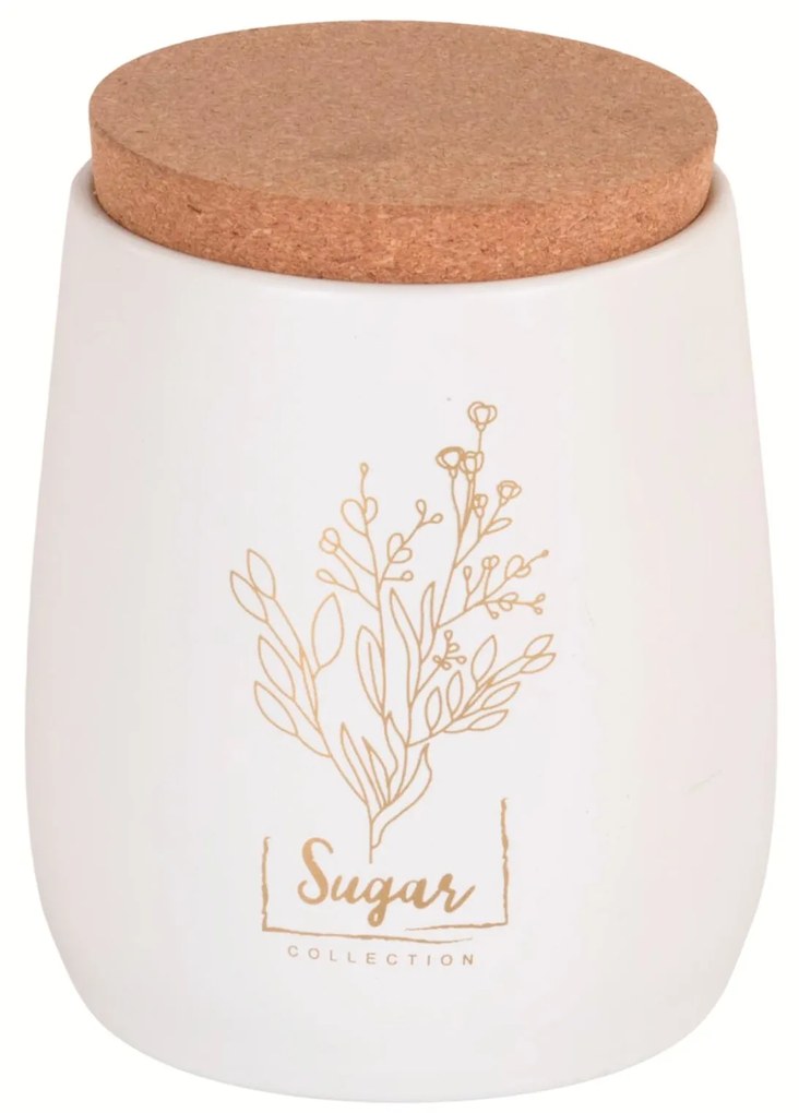 Puszka z korkową pokrywką SUGAR, 750 ml