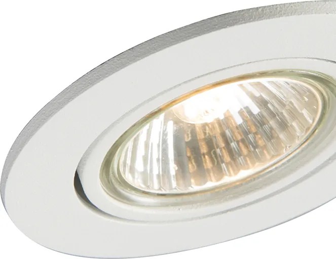 Inteligentny reflektor wpuszczany biały z możliwością przechylania z WiFi GU10 - Cisco