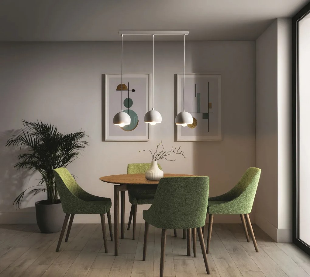 Lampa wisząca CALLIDE II biała ELTAP