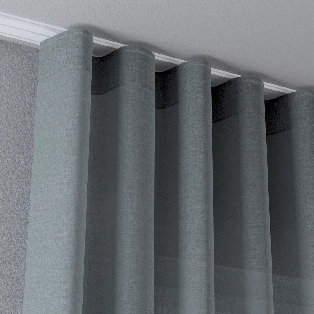 Firana na taśmie wave