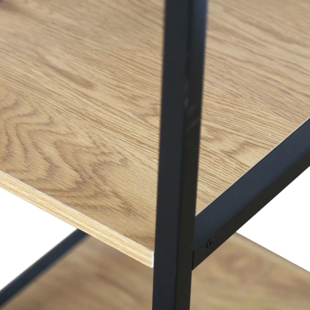 Wieszak z półkami BERDY, dąb