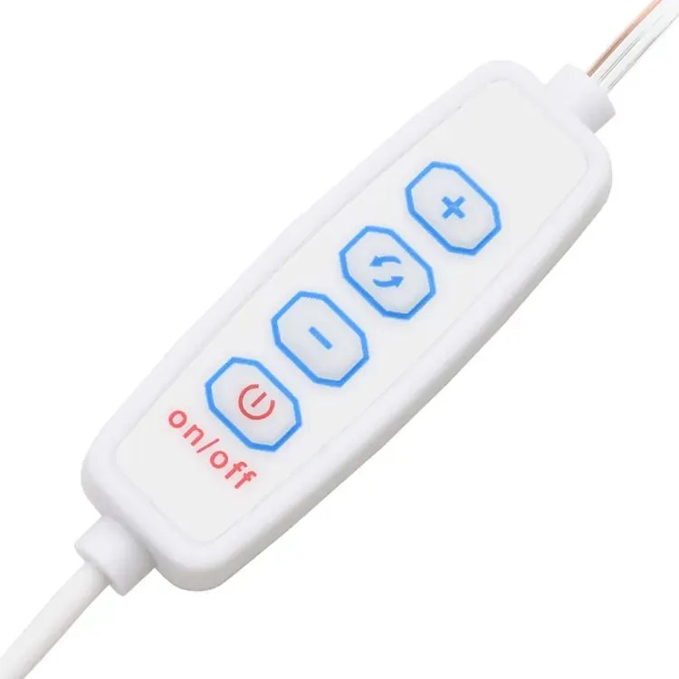 Czarna nowoczesna toaletka led na biurko C7-Z25