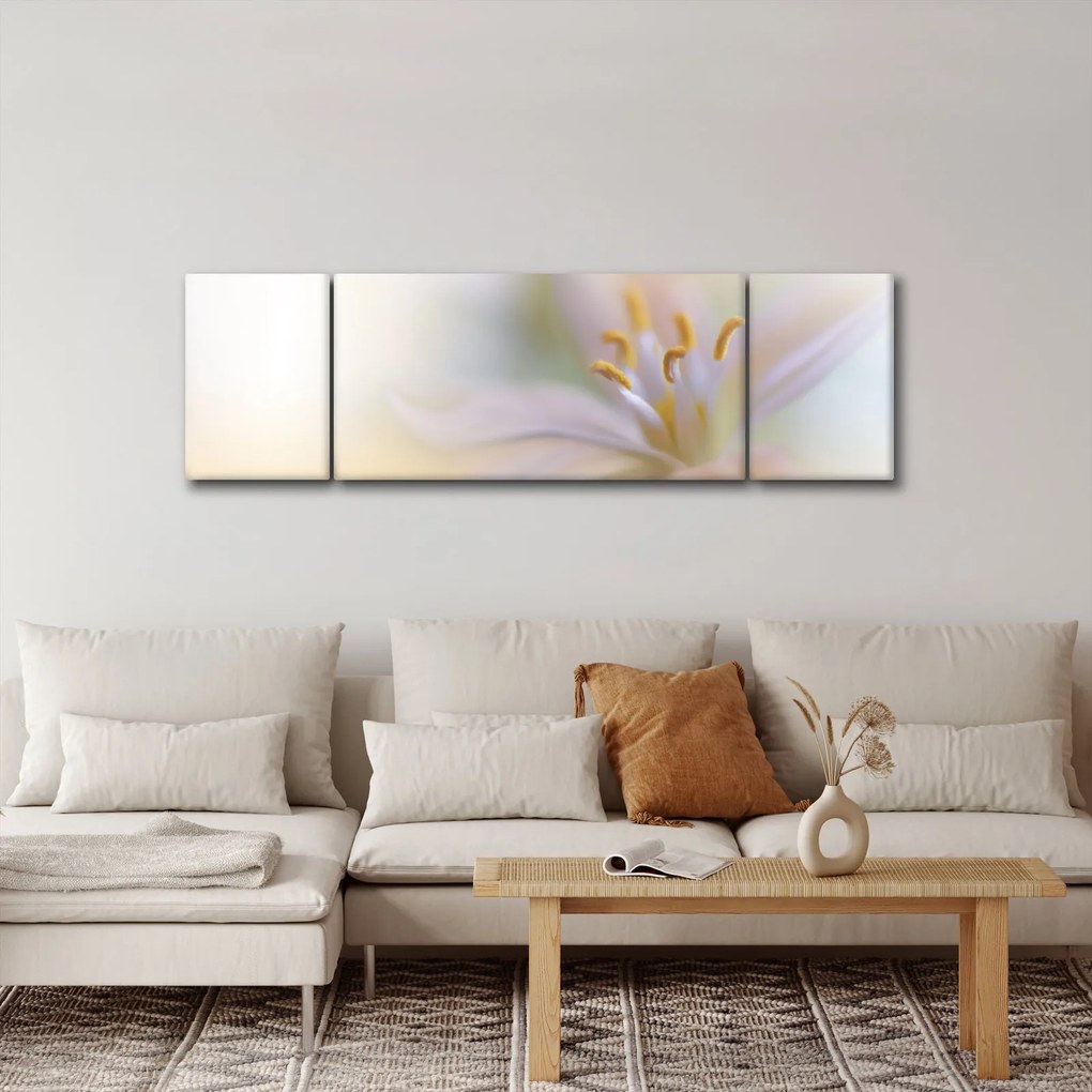 Obraz - Delikatny kwiat (170x50 cm)