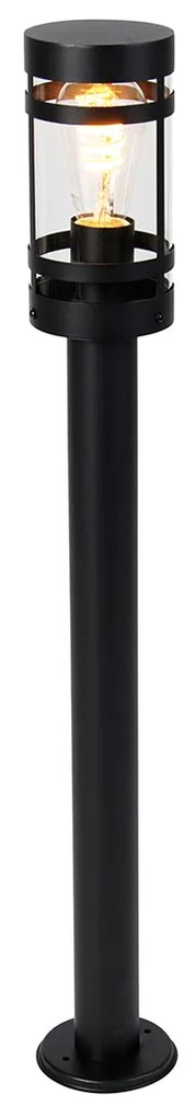 Inteligentna lampa zewnętrzna czarna 80 cm IP44 z Wifi ST64 - Gleam