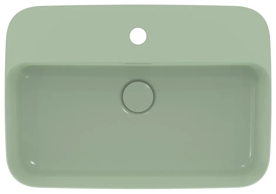 Zielona ceramiczna umywalka 55x38 cm Ipalyss – Ideal Standard