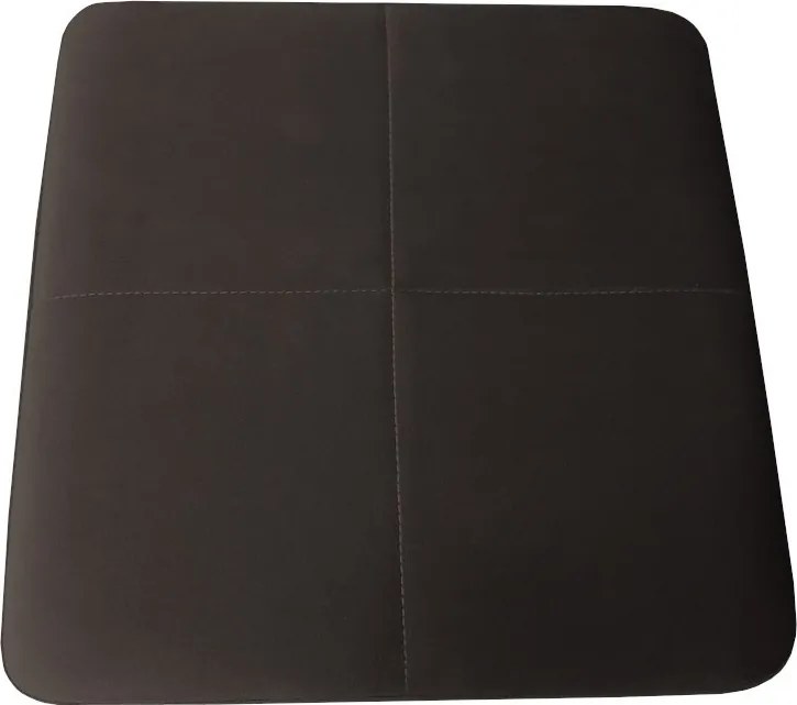 Pufa ZETA tkanina Welur loft ławka podnóżek metal : Kolor Stelaża - Czarny , Kolor tkaniny - VELVET - MG05, Typ tkaniny - Velvet
