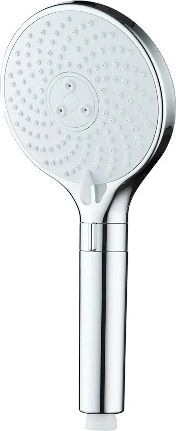 Plastikowa słuchawka prysznicowa w kolorze srebra z połyskiem ø 12 cm Water Saving – Wenko