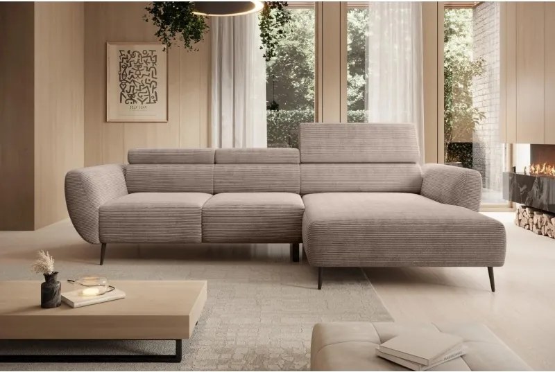 Narożnik ALISSON S/MINI z elektryczną regulacją siedziska WERSAL