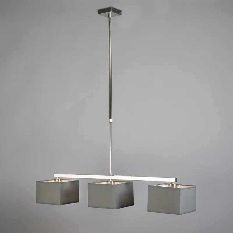 Lampa wisząca VT 3 szara Nowoczesny Oswietlenie wewnetrzne