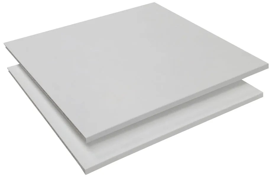 Białe półki do modułowych systemów półek 2 szt. 32x22 cm Mistral Kubus – Hammel Furniture