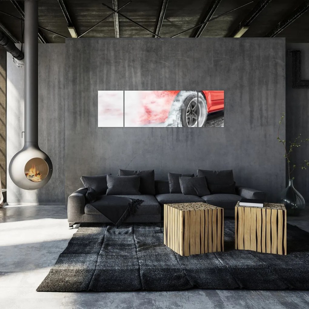 Obraz - Samochód wyścigowy (170x50 cm)