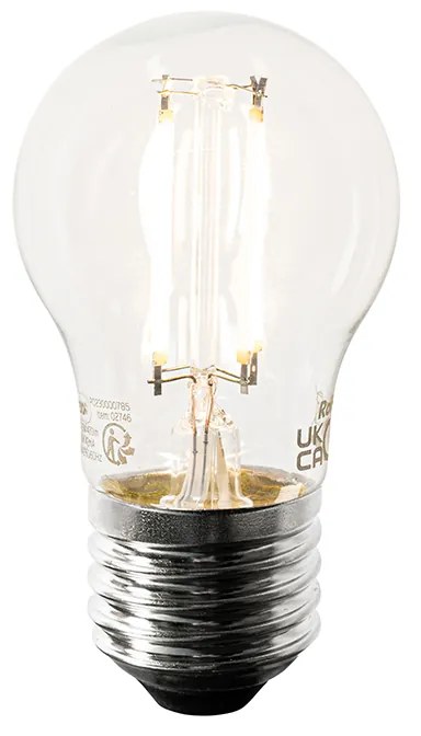 Zewnetrzna Inteligentna lampa stojąca ogrodowa brązowa rdza 30 cm z WiFi P45 - DenmarkPrzemysłowy Oswietlenie zewnetrzne