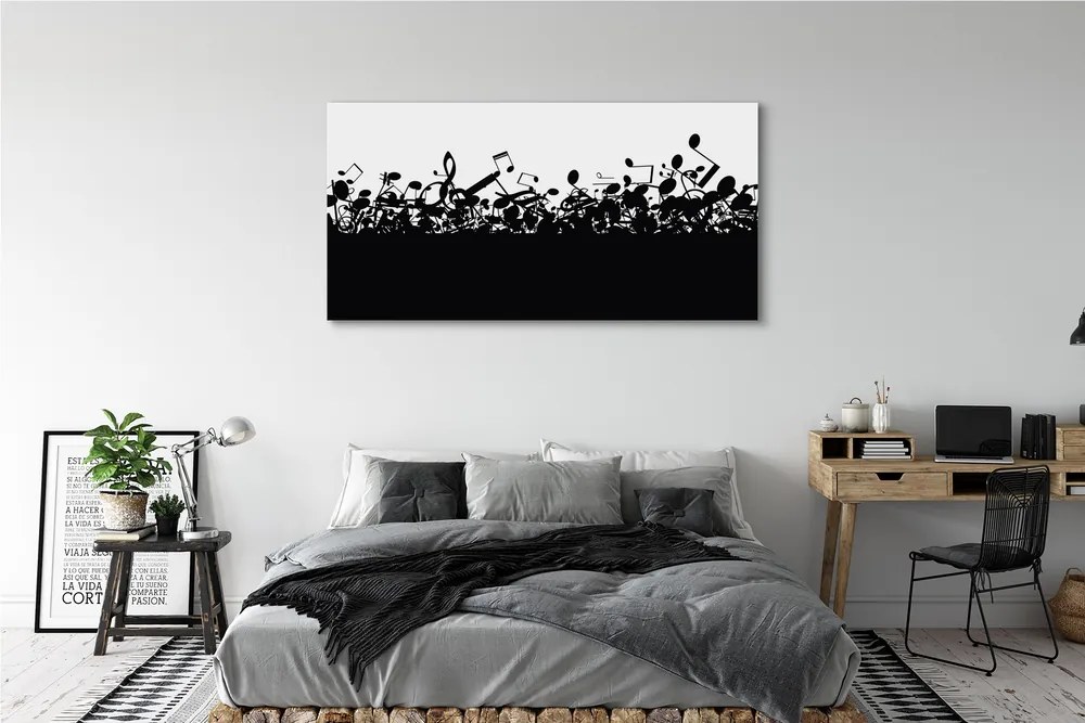 Zdjęcie na płótnie Klasyczny Zapis Muzyczny