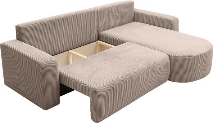 Narożnik BIS XL Uniwersalny z funkcją spania POSO 02 DomoHome