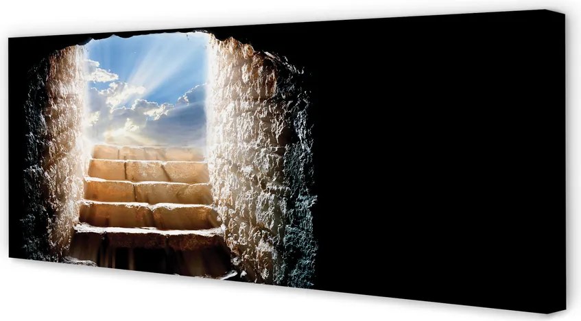 Zdjęcie na płótnie Schody w Słońcu