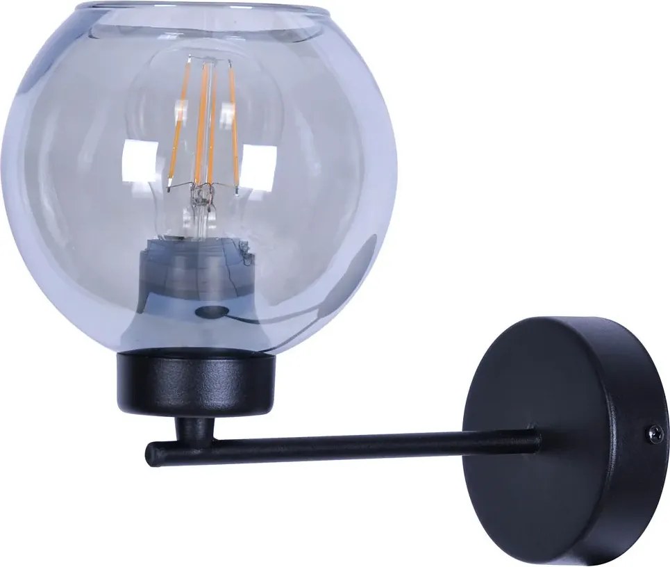 Szklany nowoczesny kinkiet - 4X S820 G1-D62