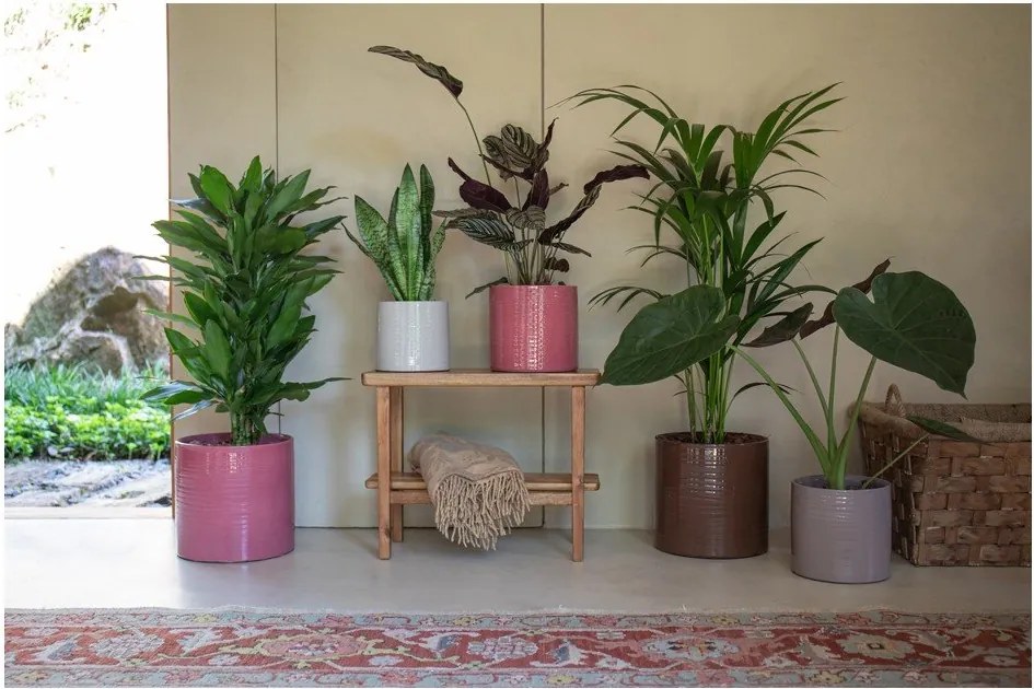 Ceramiczna ręcznie wykonana osłonka na doniczkę ø 25 cm Fortuna – Artevasi