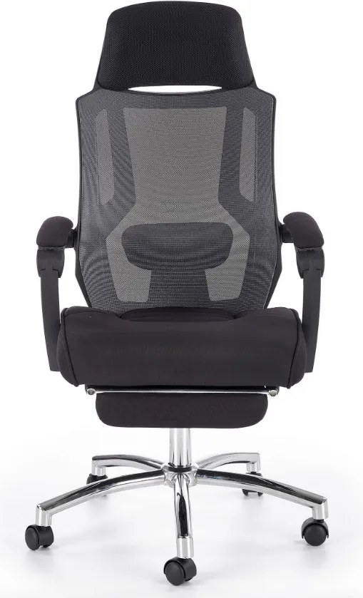 Fotel obrotowy z wysuwanym podnóżkiem Freeman Halmar