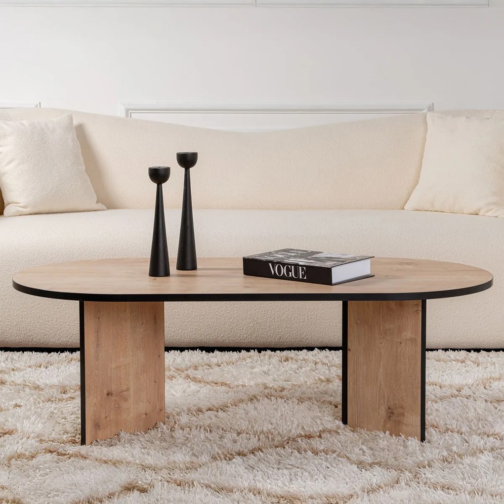 Stolik kawowy Sable Sapphire Oak Black