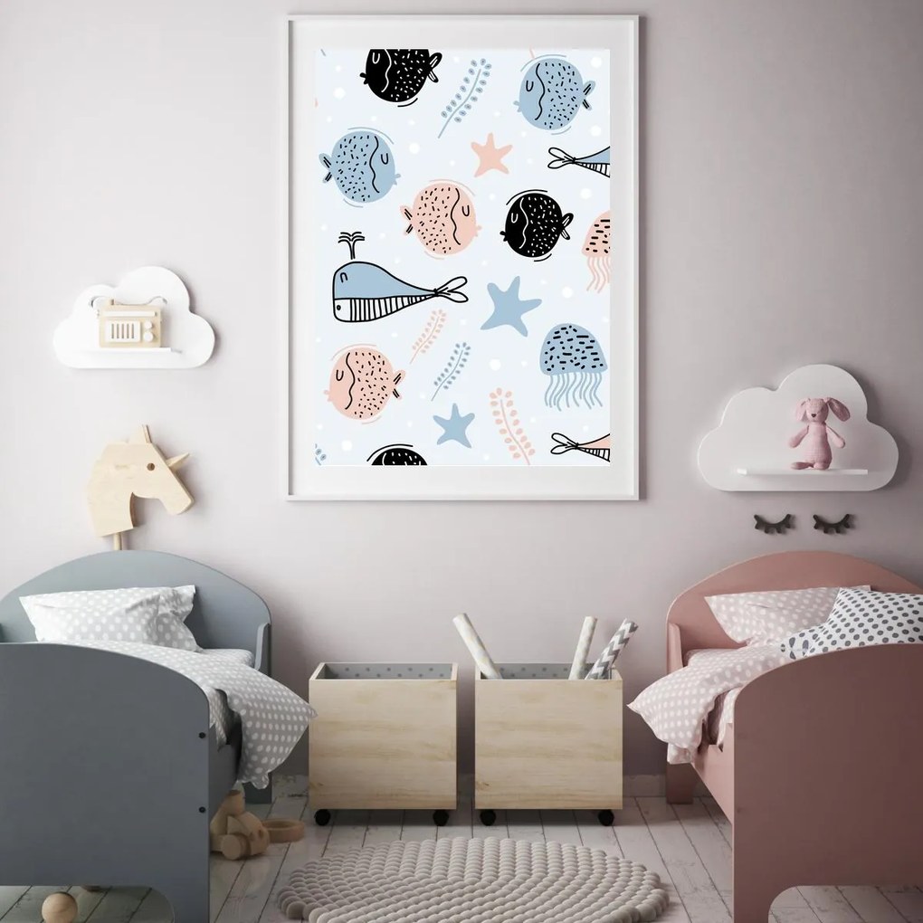 Plakat - Sea Life (A4)