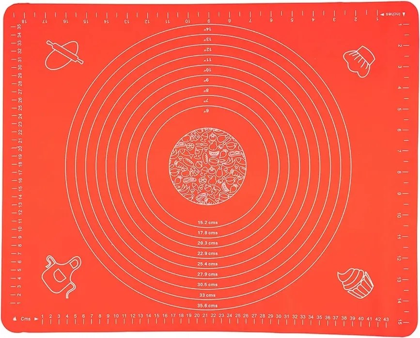 Altom Stolnica silikonowa 40 x 50 cm, czerwony