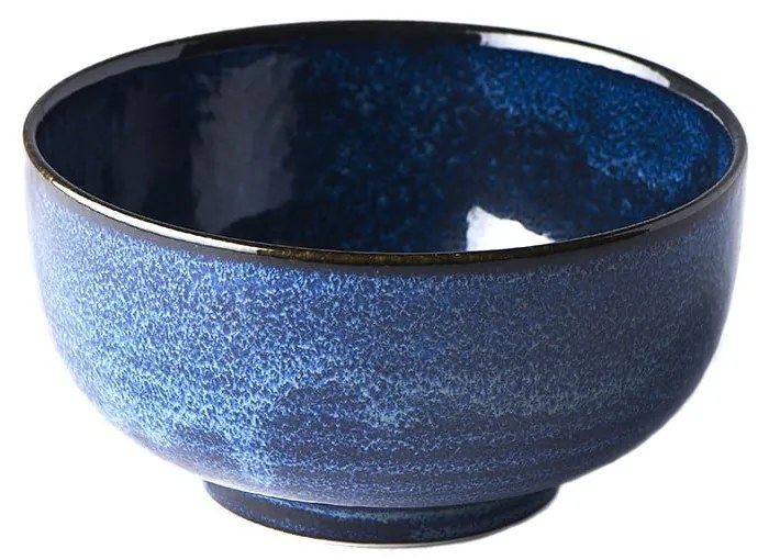 Niebieska miska ceramiczna MIJ Indigo, ø 16 cm