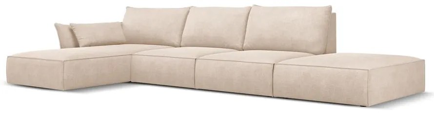 Beżowy narożnik (lewostronny) Vanda – Mazzini Sofas