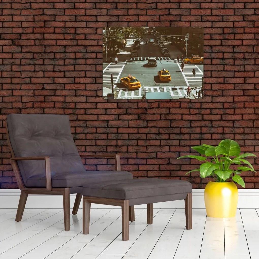 Obraz na szkle - New York (70x50 cm)