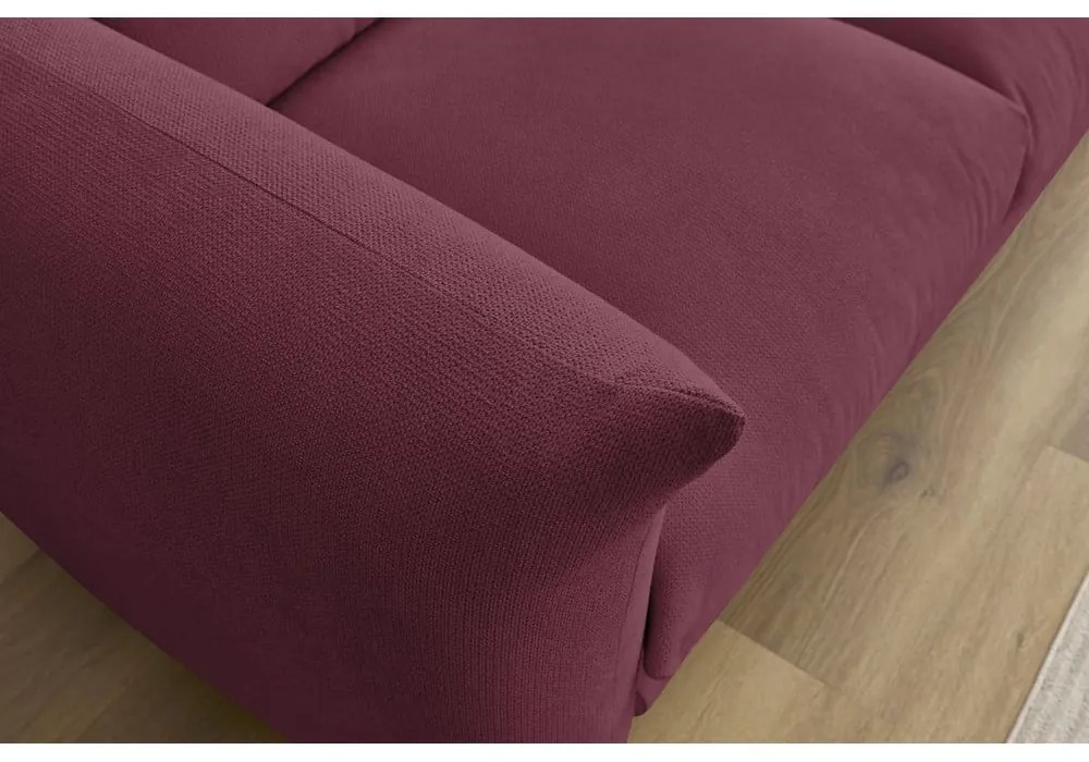 Bordowa sofa 193 cm Ernest – Bobochic Paris