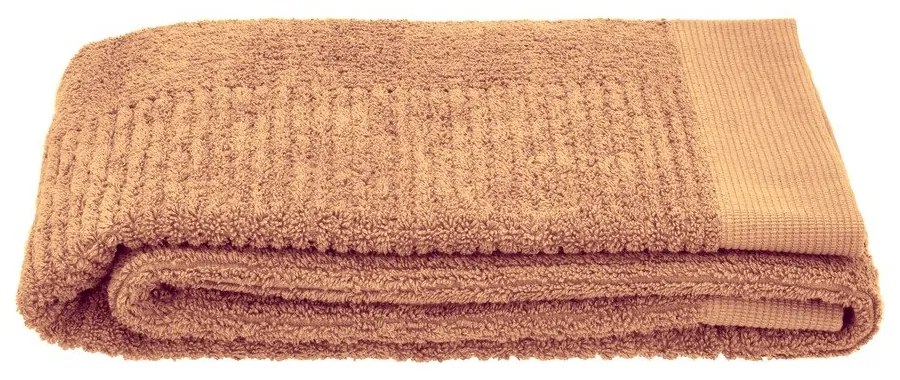 Żółty bawełniany ręcznik frotte 50x100 cm Classic – Zone