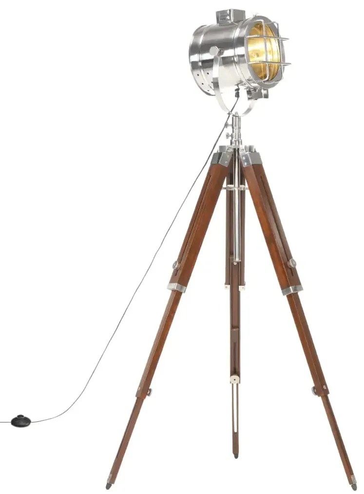 Brązowa lampa podłogowa regulowana - EX193 P1-B46