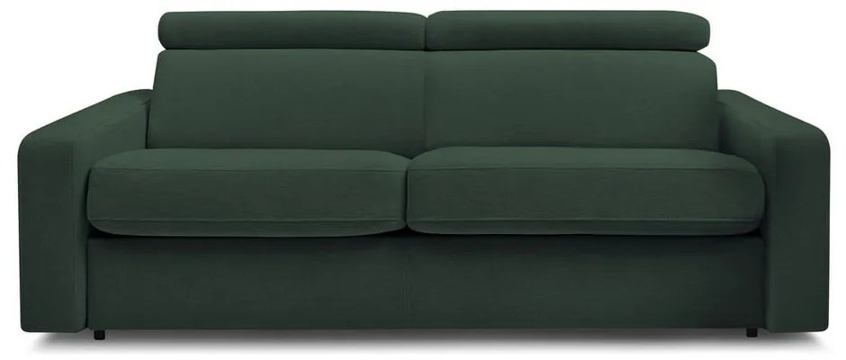 Ciemnozielona rozkładana sofa 215 cm Monaco – Bobochic Paris